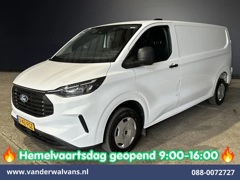 Ford Transit Custom 2.0 TDCI 136pk L2H1 Fabrieksgarantie Euro6 Airco | Camera | Apple Carplay | LED Cruisecontrol, Android Auto, Verwarmde Voorruit, Parkeersensoren, Bijrijdersbank, 2740kg trekvermogen