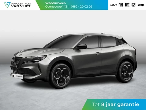 Alfa Romeo Junior Elettrica Speciale 54 kWh | Techno Pack | Warmtepomp | Verwarmbare Voorruit | Arese Silver