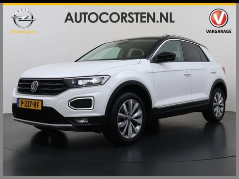 Volkswagen T-Roc 1.5TSI 150PK Sport Adap.Cruise Two Tone lak Navi Camera Stoelverwarming Apple Carplay Android Auto Privacy Glas Led Lmv Isofix Bluetooth Pdc