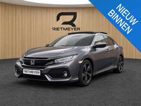 Honda Civic 1.0 i-VTEC Premium |Pano |Stoelverw. |Leder |Camera