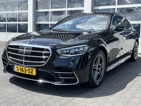 Mercedes-Benz S-Klasse 350d 4MATIC AMG Line HUD Panoramadak Softclose ACC Burmester Massage 360 camera Assyst Plus INCLUSIEF BTW !!