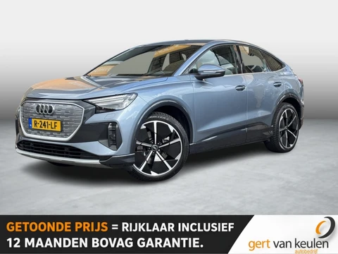 Audi Q4 Sportback e-tron 40 77 KWh 204pk Advanced Edition Sport TREKHAAK/1E EIG/NL-AUTO/SOH 96,1%