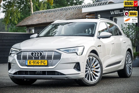 Audi E-tron E-tron 55 quattro advanced Pro Line Plus 95 kWh Soh 95% I Siambiege I Luchtvering I Stoelkoeling & verwarming I B&O