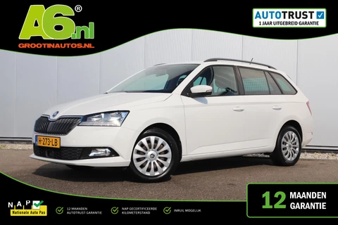 Skoda Fabia Combi 1.0 TSI Ambition 95PK Trekhaak Navigatie Carplay Android Airco Cruise Control Parkeersensor