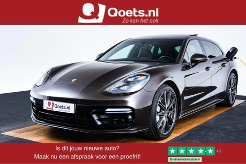 Porsche Panamera Sport Turismo 2.9 4 E-Hybrid Panoramadak - Adaptieve Cruise Control - SportDesign Pakket - Comfortstoelen - Massage stoelen - stuurwielverwarming - Sport Chrono pakket - Stuurbekrachtiging Plus -