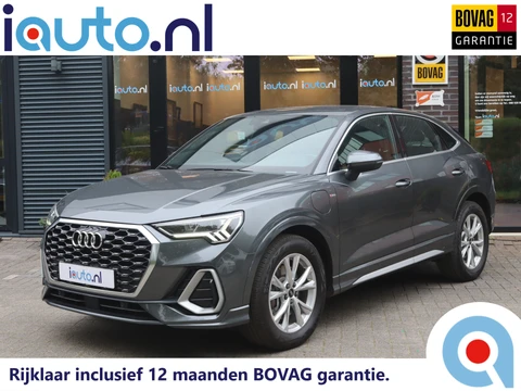 Audi Q3 Sportback 45 TFSI e S Edition LED/Leder/MMI Plus/Camera/CarPlay/Elek. klep/S-Line/18"