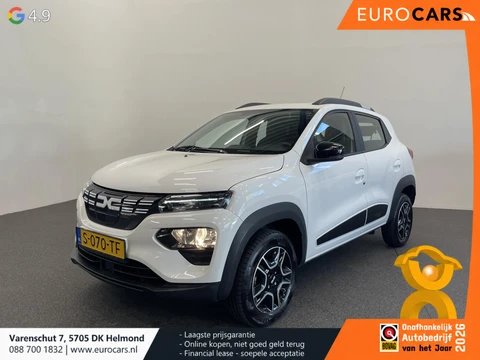Dacia Spring Essential 27 kWh SOH 93% Airco Half leder DAB Bluetooth Lichtmetalen velgen
