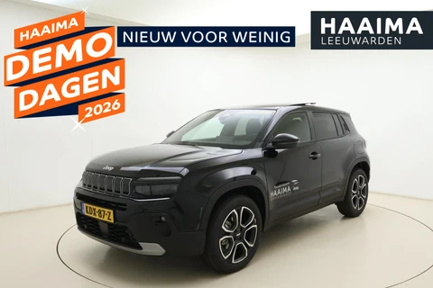 Jeep Avenger 1.2 e-Hybrid Summit | Stoelverwarming | Panorama dak | Elektrische achterklep | Climate control | JBL audio