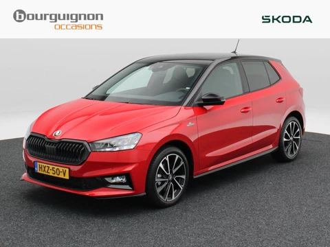 Škoda Fabia 1.0 TSi Monte Carlo 115 Pk Automaat | Stoelverwarming | Camera | Climatronic | CarPlay | Cruise Control | 17 Inch | 27.303 Km !!