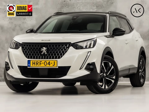 Peugeot 2008 1.2 PureTech GT-Line Automaat (APPLE CARPLAY, GROOT NAVI, 360 CAMERA, LEDER, SPORTSTOELEN, GETINT GLAS, CRUISE, LANE ASSIST, NIEUWSTAAT)