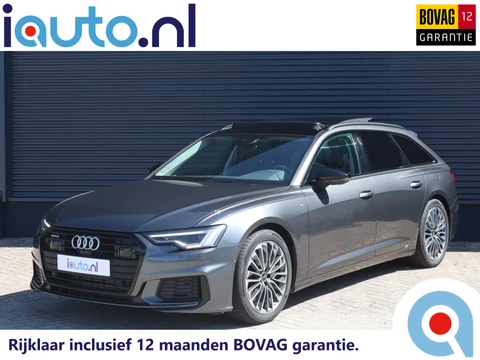 Audi A6 Avant 55 TFSI e quattro Pro Line S Competition Pano/Matrix LED/360/Navi Plus/ACC/Optiek Zwart/19"