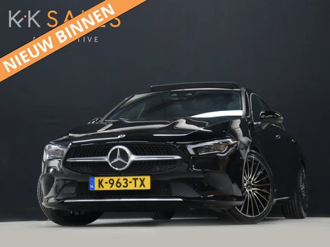 Mercedes-Benz CLA 180 Business Solution Luxury [PANORAMADAK, PREMIUM SOUND, MEMORY SEATS, ELEKTRISCHE STOELEN, MULTIBEAM LED, STOELVERWARMING, CAMERA, SFEERVERLICHTING, PDC V+A, CRUISE CONTROL, GROOT NAVIGATIE, CLIMATE CONTROL, KEYLESS, W