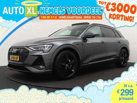 Audi e-tron E-tron Quattro S-Line 71kWh Black-Style Pano-dak Memory A.Cruise  
