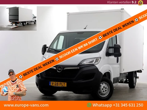 Opel Movano 2.2D 140pk Bakwagen met laadklep 1.060kg laadvermogen 02-2024