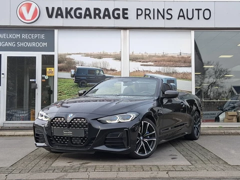BMW 4 Serie Cabrio M440i xDrive High Executive |LASER|360 CAMERA|CARBON|H/K|STUUR+STOEL+NEK VERW.| 4601/ 11651