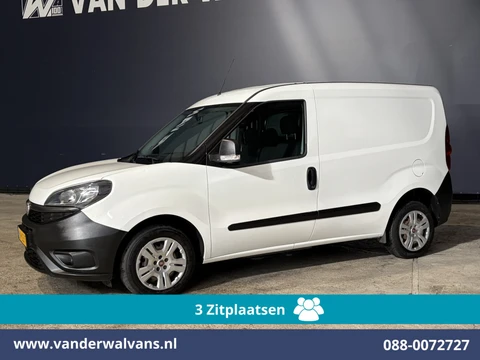 Fiat Doblò Cargo 1.6 MJ 90pk L1H1 Euro6 Airco | 3-Zits | Navigatie | Apple Carplay | Android Auto Zijdeur, Parkeersensoren, Bijrijdersbank