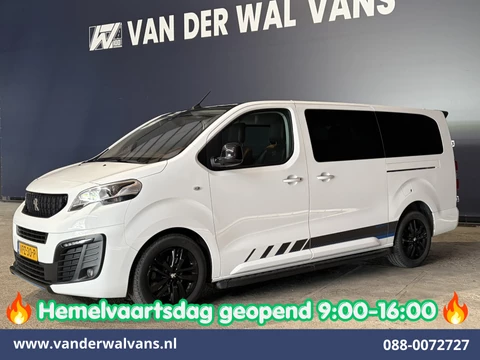 Peugeot Expert 2.0 BlueHDI 180pk Automaat L3H1 Dubbele cabine SPORT Euro6 Airco | 2x Zijdeur | 5-Zits | Leder | Camera | Apple Carplay Android auto, cruisecontrol, parkeersensoren, LM velgen, Trekhaak, LED, Spoiler, stoelverwarming
