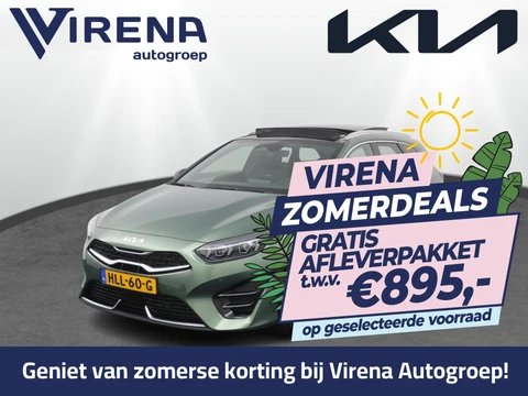 Kia Ceed Sportswagon 1.5 T-GDi GT-Line Automaat - Adaptive Cruise - Schuif/Kanteldak - Stoel/Stuurverwarming - Climate Control - Navigatie - AppleCarplay/Android Auto - Fabrieksgarantie 04-2032