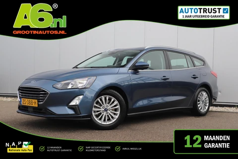 Ford Focus Wagon 1.5 EcoBoost Titanium Business 150PK Trekhaak LMV Carplay Android Navigatie Climate Cruise Control Rijstrooksensor Parkeersensor