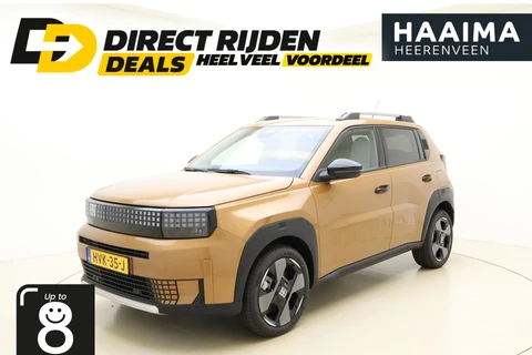 Fiat Grande Panda La Prima 44 kWh | Navigatie | Climate control | Achteruitrijcamera | Cruise control | Dakrails | Stoel- en stuurverwarming | Lichtmetalen velgen