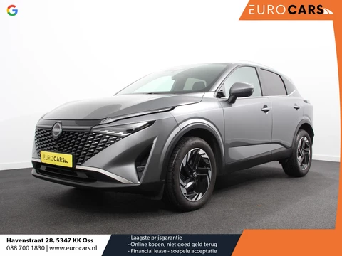 Nissan Qashqai 1.3 MHEV Automaat N-Connecta Navigatie Climate Control Sfeerverlichting Camera 360 Led Dab Verwarmde voorstoelen Adaptieve Cruise Control Digitale Cockpit Lichtmetalen Velgen