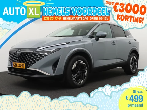 Nissan QASHQAI 1.3 164 PK Hybrid Aut. N-Connecta Pano-dak Stuur+Stoelverw.