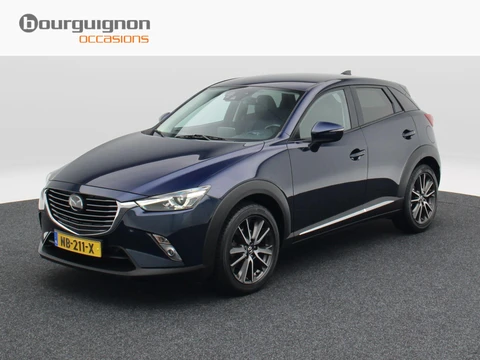 Mazda CX-3 2.0 SkyActiv-G 120 GT-M Automaat | Adaptive Cruise | Stoelverwarming | Head UP | Trekhaak | Camera | Bluetooth | 18 Inch | 91.327 Km !!