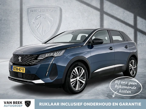 Peugeot 3008 Hybrid 145pk Automaat Allure Pack | Rijklaar | Keyless Entry | Parkeersensoren v+a | Stoelverwarming |
