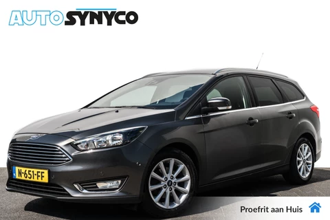 Ford Focus Wagon 1.0 Titanium | Trekhaak | Camera | Voorruitverw. | Carplay | Climatronic