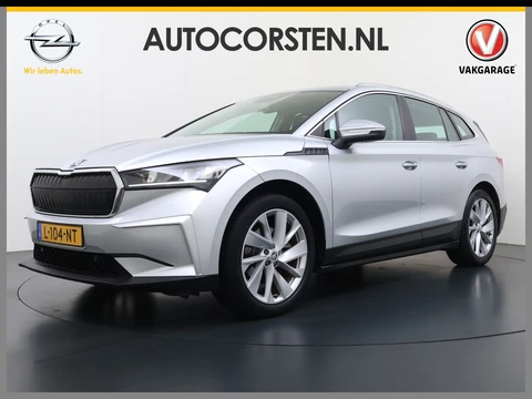 Škoda Enyaq iV 60 SOH 91% Apple Carplay Android Auto Navi Ecc Pdc Keyless-go Lmv 20" Isofix Lane Assist Bluetooth Mirrorlink Led Rijstrooksensor 1e Eigenaar Dealeronderhouden Origineel Nederlandse Auto