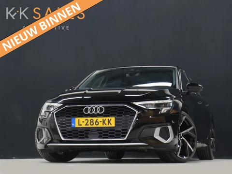 Audi A3 Limousine 35 TFSI Business edition [ADAPTIVE CRUISE, APPLE CARPLAY, TREKHAAK AFNEEMBAAR, ANDROID, VIRTUAL COCKPIT, FULL LED, GROOT NAVIGATIE, DRAADLOOS OPLADEN, SPORTSTOELEN, SPORTONDERSTEL, LANE ASSIST, PDC ACHTER, CLIMATE CO