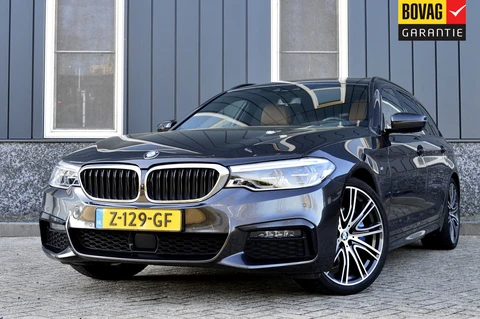 BMW 5 Serie Touring 530i M-Sport Rijklaarprijs-Garantie Panoramadak Leder Interieur Led Head-Up Trekhaak