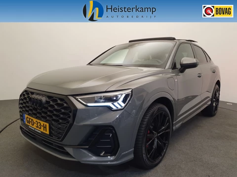Audi Q3 Sportback 45 TFSI e S Edition S-Line Panoramadak, Trekhaak, 20 inch