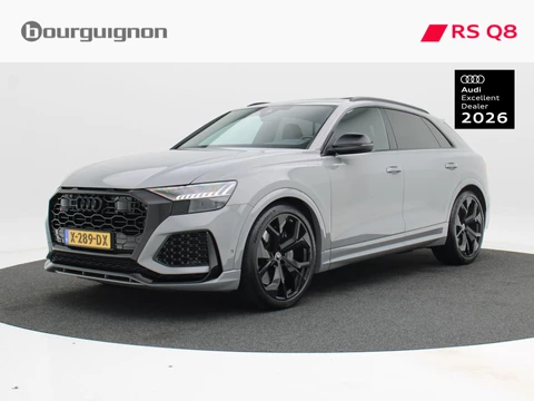 Audi RS Q8 4.0 TFSi 600 Pk quattro | Nardo Grijs | 23 Inch RS Velgen | Panoramadak | 4-Wielbesturing | Bang & Olufsen | HD Matrix LED | 46.969 Km !!