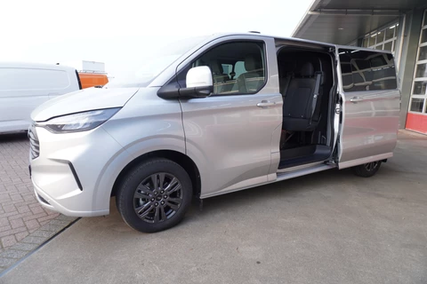 Ford Transit Custom 320L 2.0 TDCI 170PK L2H1 Limited DubbelCabine Automaat Schuifdeur L/R Nr. V062 | Airco | Adap.Cruise | Navi | Camera