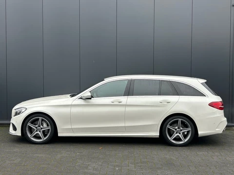 Mercedes-Benz C-Klasse Estate C 180 Aut. AMG Line Leder LED Navi Camera Cruise Trekhaak
