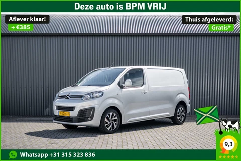 Citroën Jumpy 2.0 BlueHDi 120PK | Nieuwstaat | 3-Zits | Camera | Carplay | Cruise | PDC | Airco