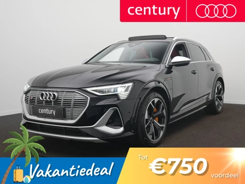 Audi e-tron S quattro 95 kWh 503PK | Panodak | RS-Stoelen | Rood-Leder | B&O