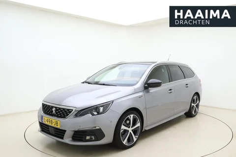 Peugeot 308 SW 1.2T Blue Lease GT | Panorama dak | 18'' Lichtmetalen velgen | Full LED | Trekhaak | Alcantara bekleding | Digitale Cockpit | Apple Carplay & Android Auto | Keyless Entry & Start | Camera | Climate Control | Navigatie | VOL!