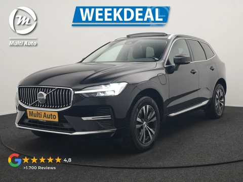 Volvo XC60 T6 AWD Inscription LONG RANGE PHEV 350pk Dealer O.H. | Panodak | Camera | Sportstoelen & Stuur Verwarmd | Google Assistent | Keyless | Apple Carplay | Virtual | Cruise Control | DAB | Plug In Hybrid |