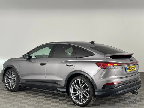 Audi Q4 Sportback e-tron 50 S edition 77 kWh *SOH 93.9%* LEDER | Trekhaak | ECC | NAVI | Stoelverwarming
