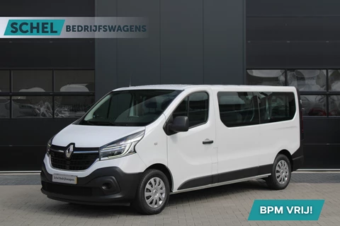 Renault Trafic Passenger 2.0 dCi 120 Grand Life 120pk 9 Zits - Prijs incl. BTW - Airco - Cruise - LED - Navi - Bluetooth - Rijklaar