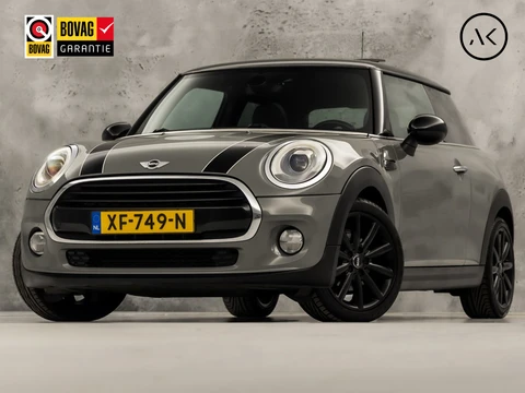 MINI Cooper One 1.5 Marylebone (PANORAMADAK, NAVIGATIE, CLIMATE, LEDER, STOELVERWARMING, SPORTSTOELEN, UNIUN JACK ACHTERLICHTEN, GETINT GLAS, NIEUWSTAAT)