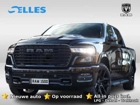 Dodge Ram 1500 2025 3.0L HURRICANE LARAMIE Night | BPM VRIJ | NIEUW | LPG | Deksel | Panoramadak