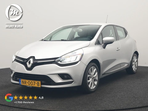Renault Clio 1.2 TCe Intens 119pk Automaat | Camera | Keyless | Alcantara Sportstoelen Verwarmd | Cruise Control | LED Koplampen | DAB | Navigatie | Park Assist | 16"L.M