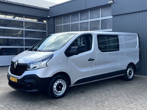 Renault Trafic 1.6 dCi L2H1 DC Marge Btw / Bpm vrij Airco Cruise controle Navigatie 5 persoons Dubbele cabine Euro 5 Lang Verlengde wielbasis 1e eigenaar Ex overheid