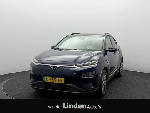 Hyundai Kona EV Fashion 64 kWh 3-Fase SOH 94,9% | Warmtepomp | Camera | Navigatie | Head-Up Display