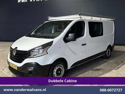 Renault Trafic 1.6 dCi L2H1 Dubbele Cabine Euro6 Airco | 6-Zits | Cruisecontrol | Imperiaal Trekhaak, Parkeersensoren