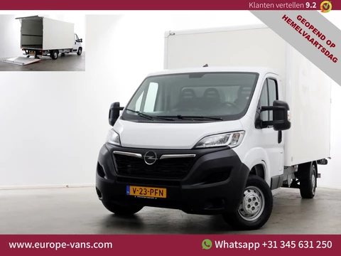 Opel Movano 2.2D 140pk Bakwagen met laadklep 1.060kg laadvermogen 05-2022