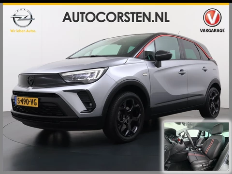 Opel Crossland T111pk GS Line 360°Camera Navi Apple Carplay Android Two-tone Ecc AGR-Comfort-Stoel Cruise Control Lane Assist DAB Led Lmv 17" Regen-Lichtsensor Zeer complete Opel Crossland!